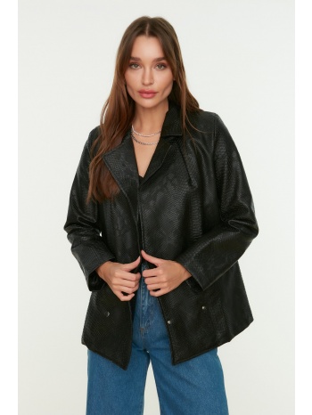trendyol blazer - black - oversize σε προσφορά