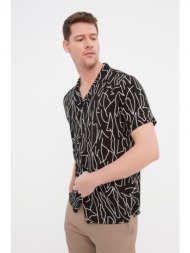ανδρικό πουκάμισο trendyol patterned