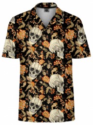ανδρικό πουκάμισο mr. gugu & miss go skull pattern