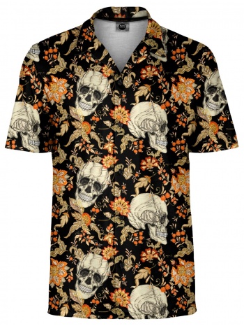 ανδρικό πουκάμισο mr. gugu & miss go skull pattern σε προσφορά
