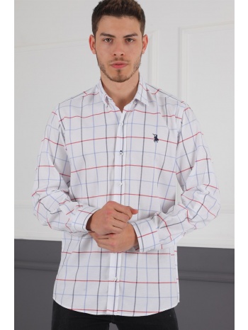 g716 derberry men`s shirt-white σε προσφορά