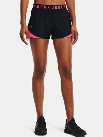 under armour shorts play up shorts 3.0-blk - women`s