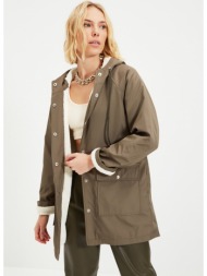 γυναικείο παλτό trendyol plush