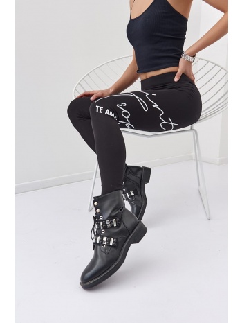 black leggings with inscriptions σε προσφορά