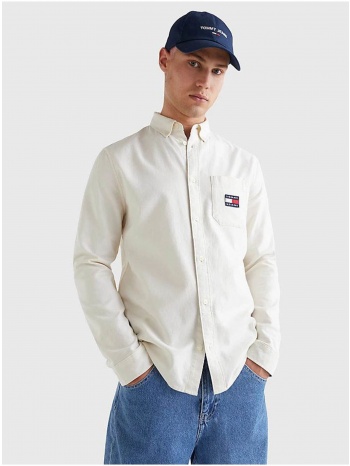 white men`s shirt tommy jeans - men σε προσφορά