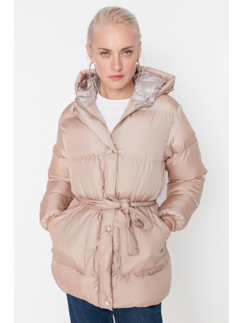 trendyol winter jacket - beige - puffer σε προσφορά