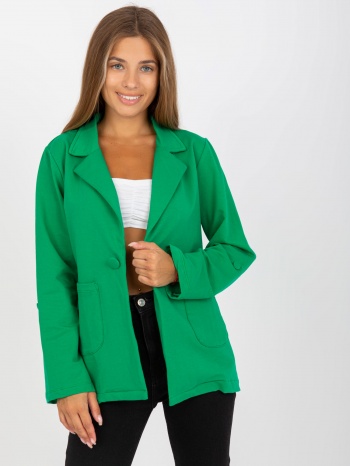 green tracksuit jacket with rue paris fastening σε προσφορά
