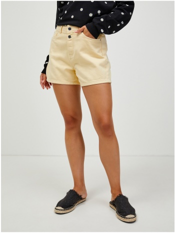 light yellow shorts camaieu - women σε προσφορά
