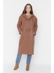 γυναικείο παλτό trendyol brown