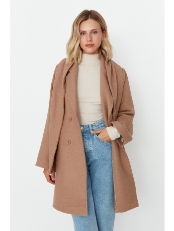 trendyol coat - brown - puffer σε προσφορά