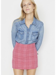 trendyol pink mini skirt