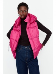 trendyol vest - pink - puffer