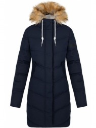 women`s coat loap nausika blue/white/brown