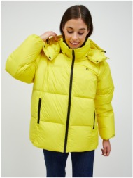 yellow women`s oversize jacket calvin klein jeans - women