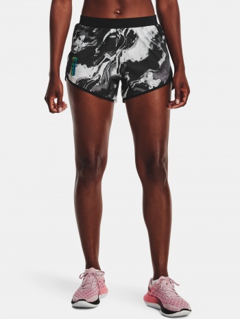 under armour shorts ua fly by anywhere short -blk - women