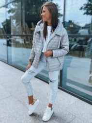 women`s jacket moster light gray dstreet