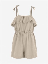 beige short hanger overalls pieces sunna - women