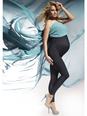 bas bleu nadia maternity leggings with high waist and denim σε προσφορά