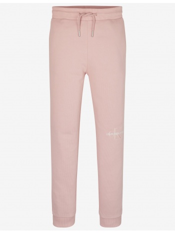 pink girls` sweatpants calvin klein jeans - girls σε προσφορά