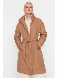 trendyol winter jacket - brown - puffer
