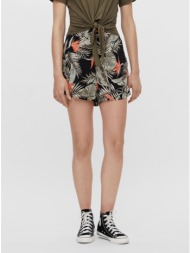 black patterned loose shorts pieces nya - women