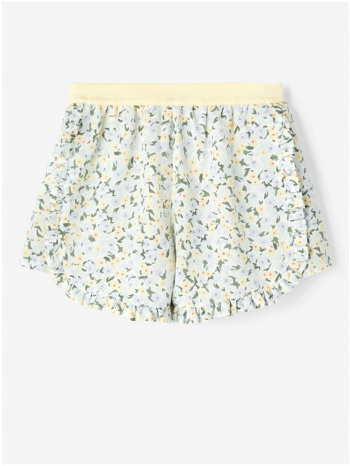 yellow-blue girly floral shorts name it finna - unisex σε προσφορά