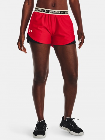 under armour shorts play up shorts 3.0 sp-red - women σε προσφορά