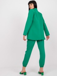 light green women`s blazer from veracruz suit