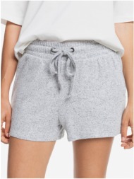 light grey women`s annealed shorts roxy - women