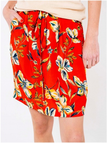 red floral skirt camaieu - women σε προσφορά