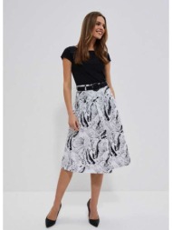 patterned cotton skirt