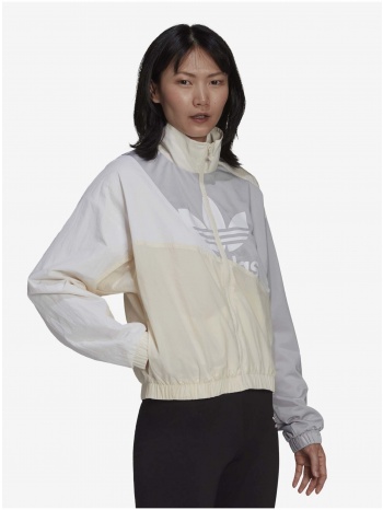 cream-grey women`s lightweight jacket adidas originals  σε προσφορά