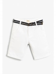 koton shorts - white - normal waist