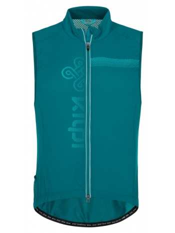 men`s cycling vest kilpi flow-m turquoise σε προσφορά