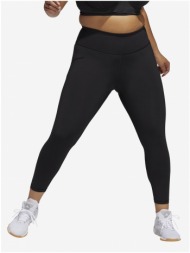 black women`s sports leggings adidas performance optime - women