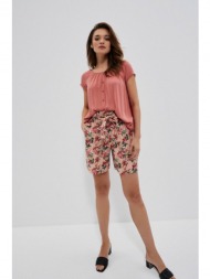 cotton shorts with flowers