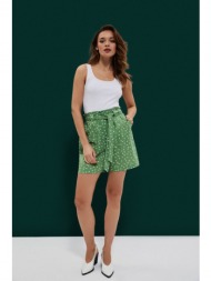 cotton shorts with polka dots