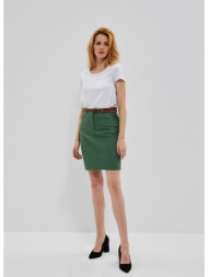 pencil skirt with belt