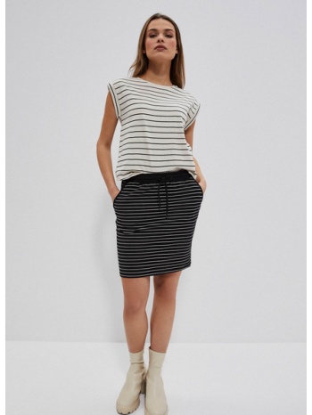 cotton skirt with stripes σε προσφορά