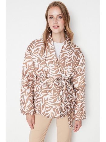 trendyol winter jacket - brown - puffer σε προσφορά