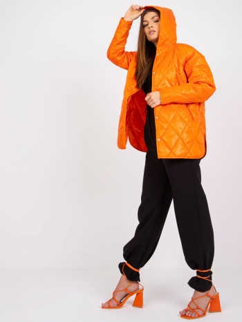 ladies hooded jacket eleanor rue paris - orange σε προσφορά
