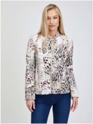 white women`s lightweight patterned jacket guess vera - women