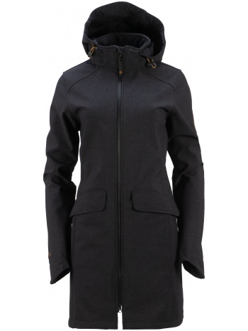 gts - women`s 3l softshell parka with hood - carbon σε προσφορά
