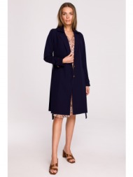 stylove woman`s coat s294 navy blue