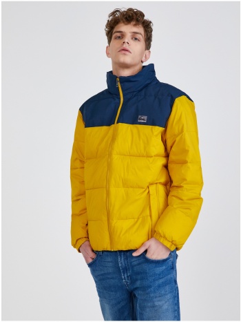 blue-yellow men`s quilted winter jacket quiksilver wolf σε προσφορά