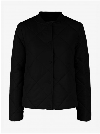 pieces bee black quilted jacket - women σε προσφορά