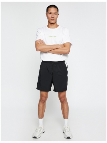 koton shorts - black - straight σε προσφορά