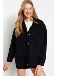 trendyol jacket - black - oversize