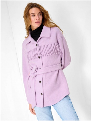 light purple shirt winter jacket with fringe orsay - women σε προσφορά