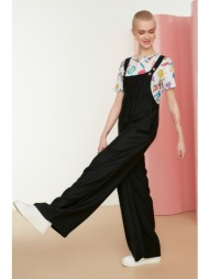 trendyol jumpsuit - black - relaxed fit